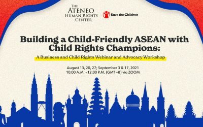 AHRC, AKAP to host CRBP Workshop for ASEAN